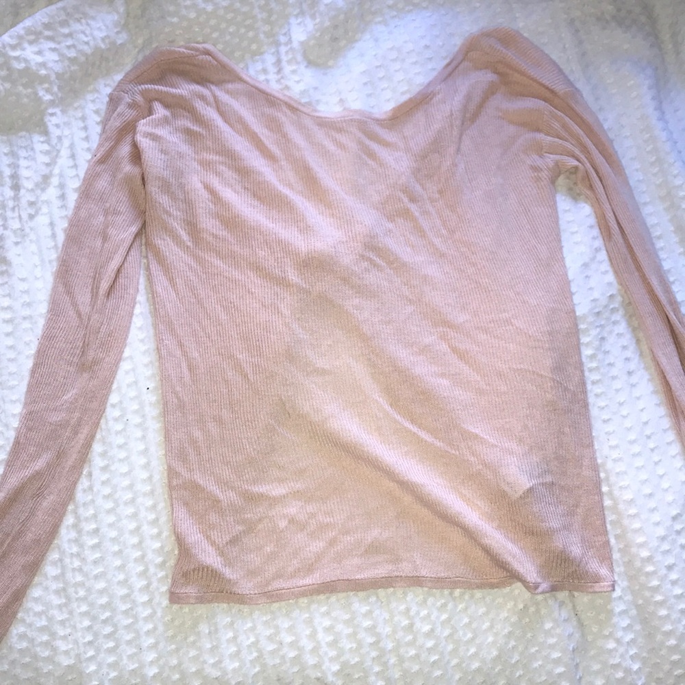 Open Back Sweater
